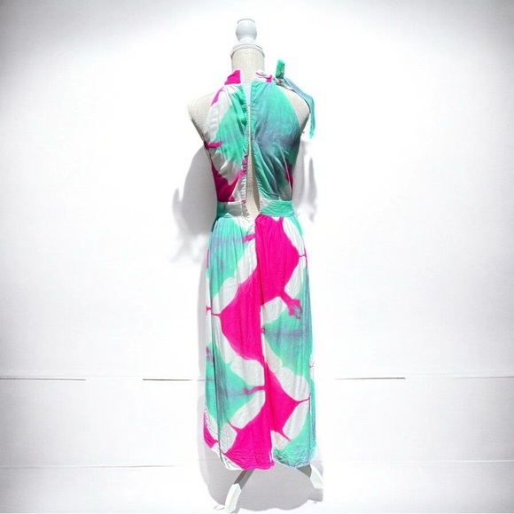 🌻Busayo Tie Dye Halter Dress | Size 0 | $415 Retail - Picture 8 of 12